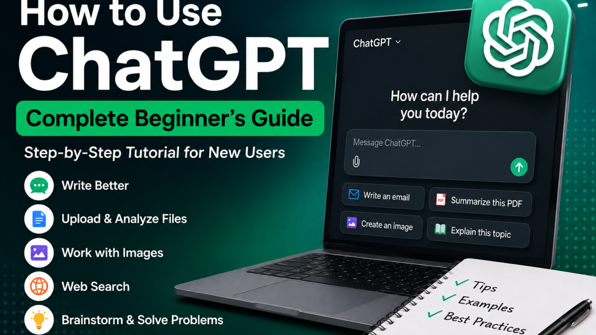 How to Use ChatGPT: A Complete Beginner’s Guide