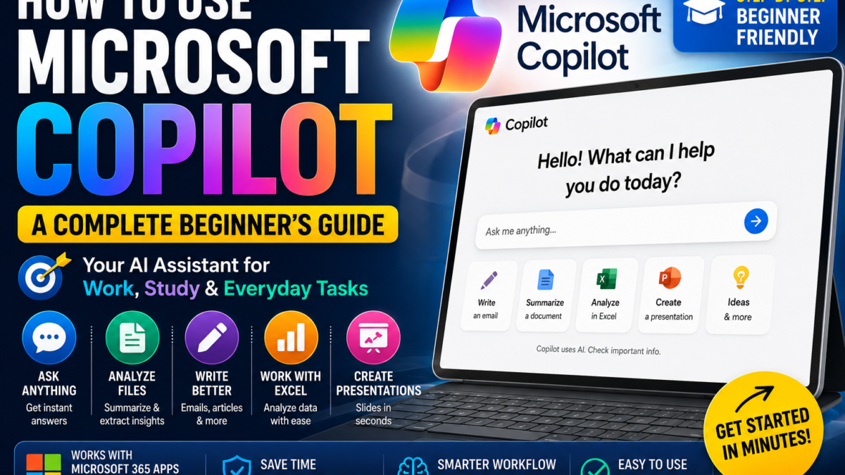 How to Use Microsoft Copilot: A Complete Beginner’s Guide