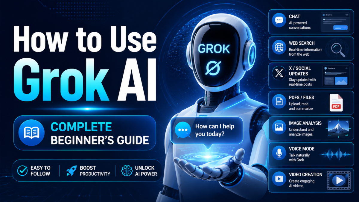 How to Use Grok AI: A Complete Beginner’s Guide