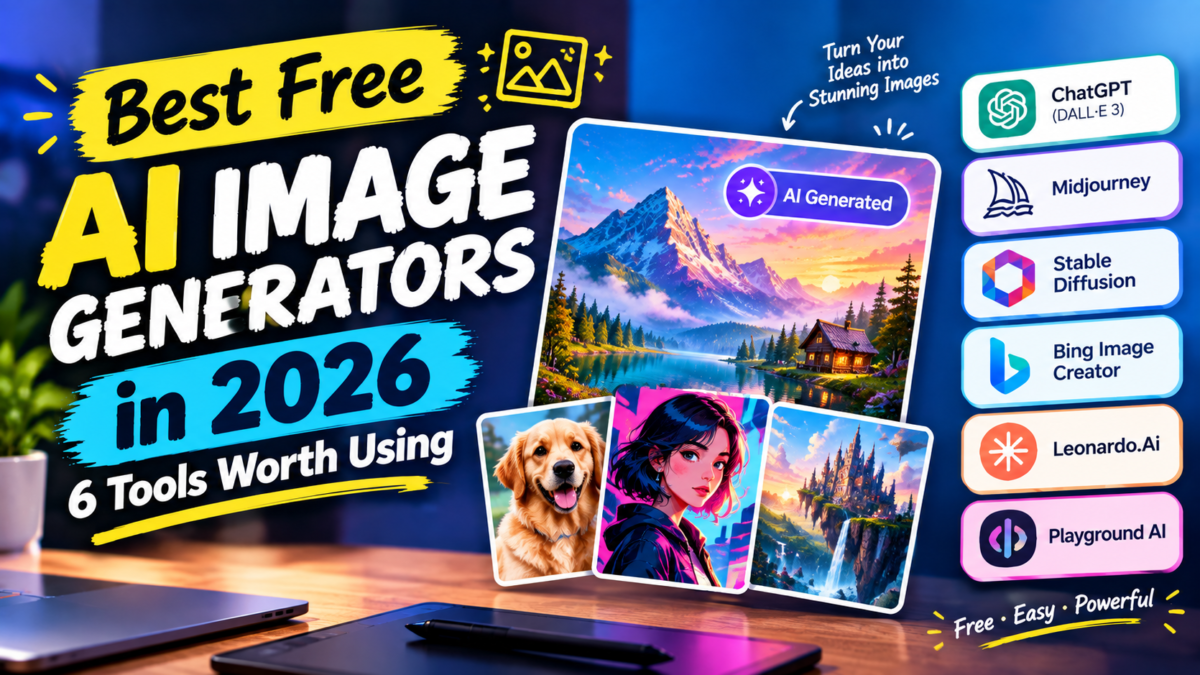 Best Free AI Image Generators in 2026: 6 Tools Worth Using