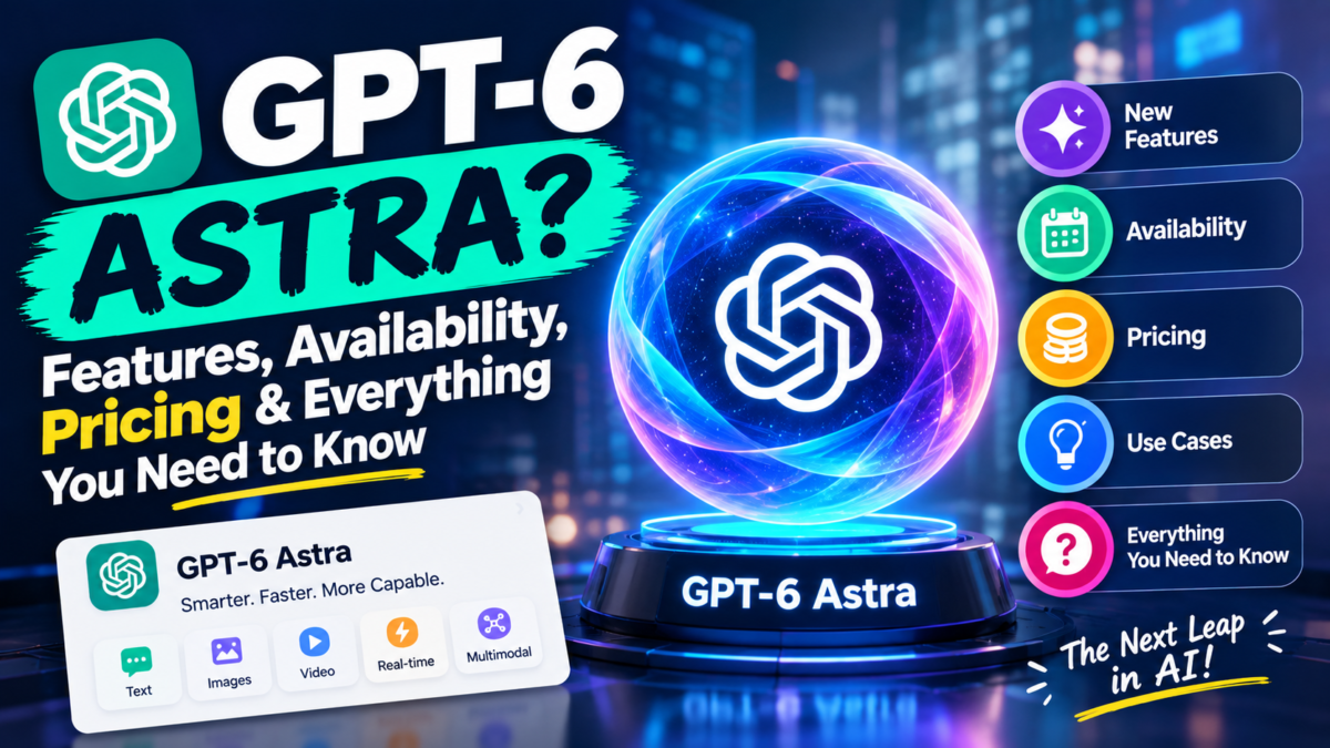 What Is GPT-6 Astra? Features, Availability, Pricing & Everything You Need to Know