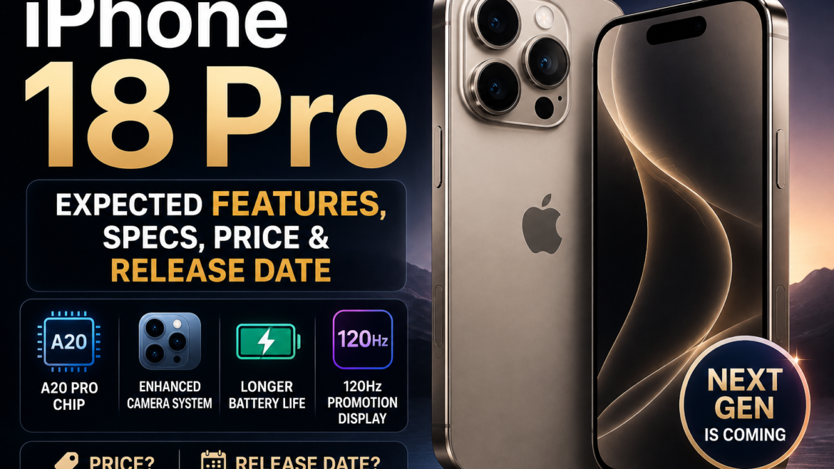 iPhone 18 Pro: Expected Features, Specs, Price & Release Date
