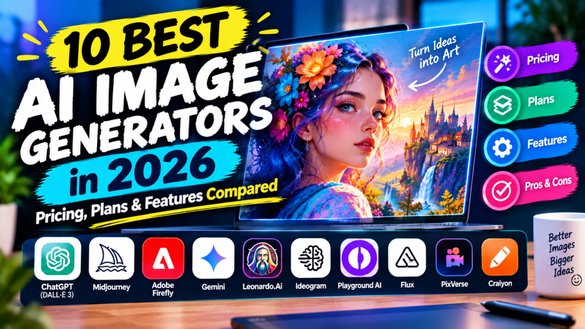 10 Best AI Image Generators in 2026: Pricing, Plans & Features Compared