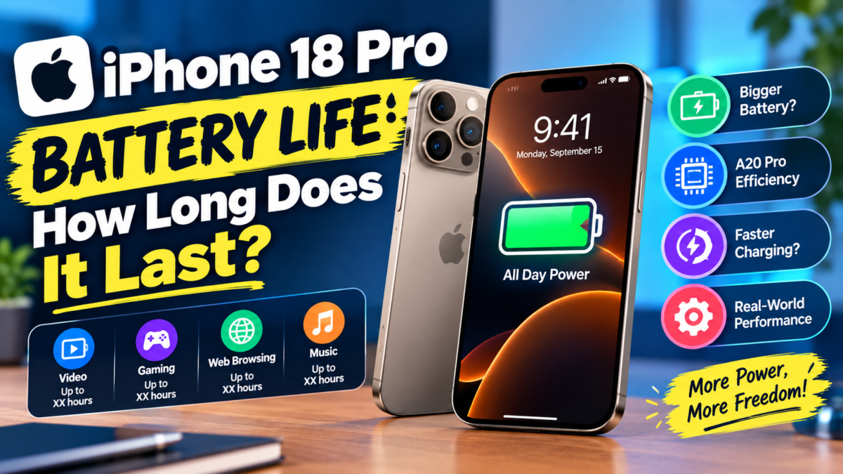 iPhone 18 Pro Battery Life: How Long Does It Last?