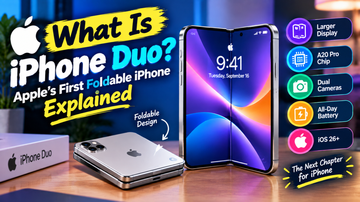 What Is iPhone Duo? Apple’s First Foldable iPhone Explained